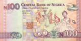 Nigeria, 100 Naira 2014 (comemorativa), UNC