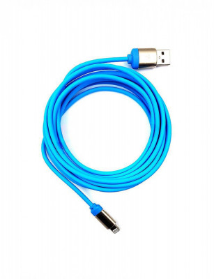 Cablu date USB 3 metri iPhone 5G / 5C / 5S / 6G / 7 / 8 / X foto