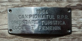 Premiu Campionatul RPR de Orientare Turistica 1964, locul I Femenin