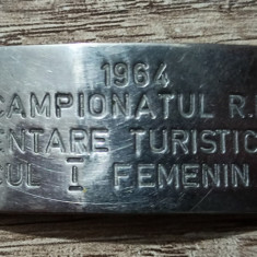Premiu Campionatul RPR de Orientare Turistica 1964, locul I Femenin