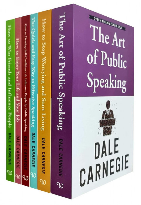 Dale Carnegie Personal Development 6 Books Collection Set,Dale Carnegie - Editura