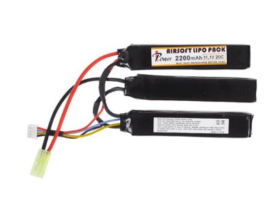 Acumulator TriPack Li-Po 11.1V / 2200mAh 20C IPower foto