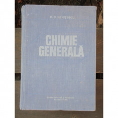 CHIMIE GENERALA - C.D. NENITESCU foto