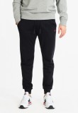 Pantaloni sport barbati cu bata elastica si buzunare oblice bleumarin, 2XL