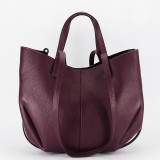 Geanta bordo din piele naturala 1799 128