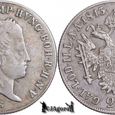 1843 E (Alba Iulia), 20 Kreuzer - Ferdinand I - Imperiul Austriac