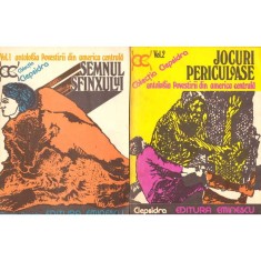Sergio Ramirez (coordonator) - Antologia Povestirii din America Centrala. Vol. I (Semnul Sfinxului) + Vol.II (Jocuri periculoase foto