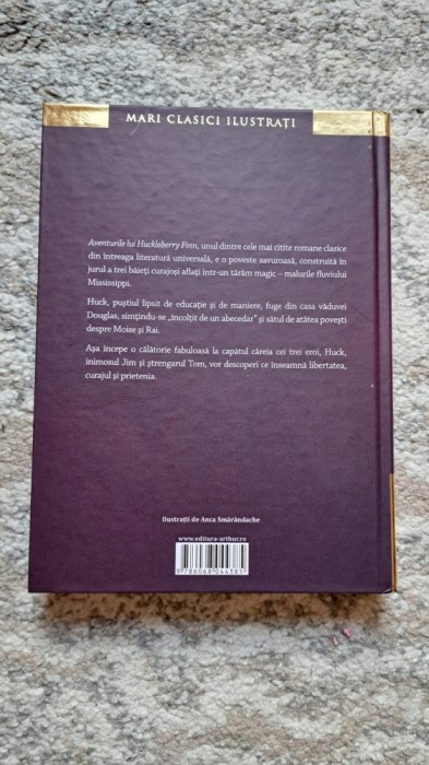 AVENTURILE LUI HUCKLEBERRY FINN de MARK TWAIN