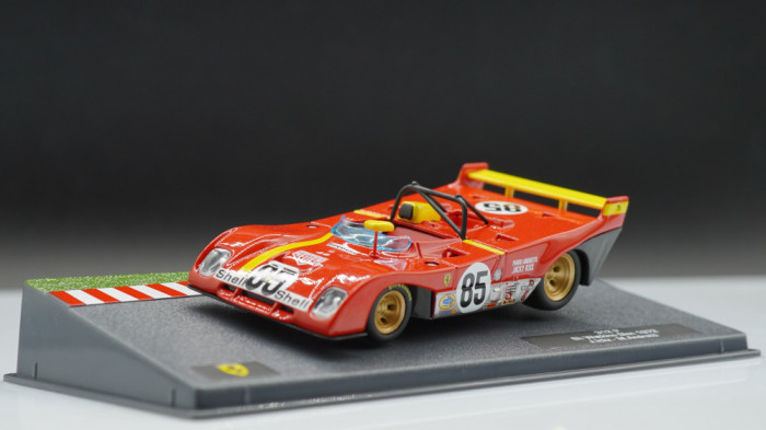1972 Ferrari 312 P &quot;Nr.85 Winner 6h of Watkins Glen&quot; - Bburago/ Altaya 1/43