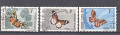 Haute Volta 1971 Butterflies, used AE.276 foto