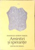 Amintiri si Sperante, Evanghelos Averoff Tossizza, Ion Creanga, 1979, Povesti copii, 99 pagini