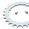 HammerSchmidt Chain Ring/Guide - 24 T, Silver Ultimate FactoryBikes