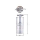 Mahle filtru combustibil