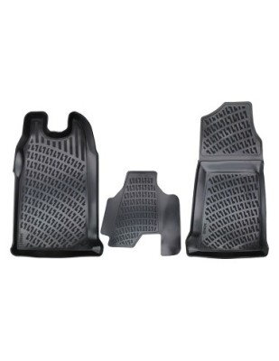 Set covorase auto din cauciuc tip tavita pentru Ford Transit III 2000-2014 foto