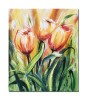 Tablou cu lalele pictat manual, 60x50cm pictura pe panza, Kenny Varnioate