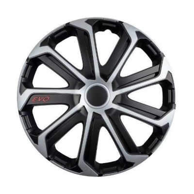 Set 4 Capace Roti Evo Gri-Negru R14 foto