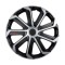 Set 4 Capace Roti Evo Gri-Negru R14
