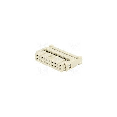 Conector IDC, 20 pini, pas pini 2.54mm, HARTING - 09185206813