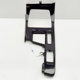 Ornament Consola Centrala BMW X1 F48 2017 OEM 9292548 Argintiu Aluminiu Buton Start Stop Componente Instalatie Electrica