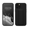Husa kwmobile pentru Apple iPhone 12 Pro Max, Silicon, Negru, 58284.01, Carcasa