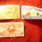 Serie RPR 1957 - 10 Ani RPR , 3 valori stampilate