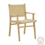 Cumpara ieftin Fotoliu Olivier lemn de fag culoare lemn natural funie culoare lemn naturala 62x60x85cm