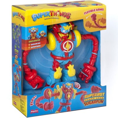 Figurina robot, SuperThings, Superbot, Magic Box, Sugarfun foto