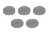 Cumpara ieftin Placi de supape 25mm x2,75mm, (5buc) pentru HONDA CB, CBX; TRIUMPH ADVENTURER, AMERICA, BONNEVILLE, DAYTONA, LEGEND, ROCKET, SCRAMBLER, SPEED TRIPLE,