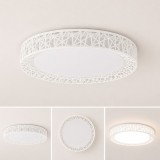 Plafoniera LED Erste Adaline 48W 50cm, Design Circular Modern, Temperatură Culoare 3000K-6000K 3CCT, Iluminat Eficient Alb Mat, Corp Lumini Interior