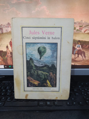 Jules Verne, Cinci săptăm&amp;acirc;ni săptăm&amp;icirc;ni &amp;icirc;n balon, nr. 3, București 1978 foto