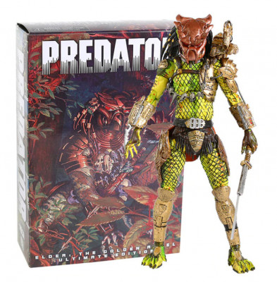 Figurina NECA Predator Ultimate Elder The Golden Angel 20 cm foto