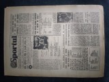 ZIARUL SPORTUL 18 FEBRUARIE 1984 INCEOE RETURUL