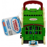 Thomas &amp; Friends - gara Tidmouth Connect and Go Shed, Mattel