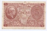 Italia 5 Lire 1944 - 0550/933795, P-31c