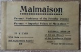 Malmaison// carnet cu 25 CP din perioada interbelica