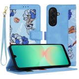 Husa personalizata fete Samsung Galaxy A26 5G Techsuit FlipCraft, bleu