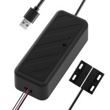 Releu inteligent PNI SmartHome RG121 cu Wi-Fi pentru comanda deschidere usa garaj/poarta, compatibil cu aplicatia Tuya, alimenta