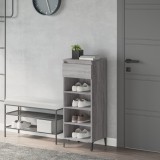 vidaXL Pantofar, gri sonoma, 40x36x105 cm, lemn compozit