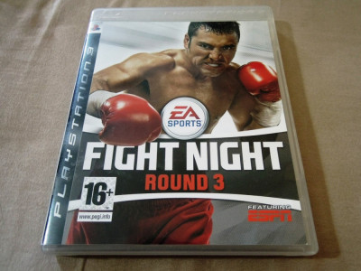 EA Sports Fight Night Round 3, PS3, original foto