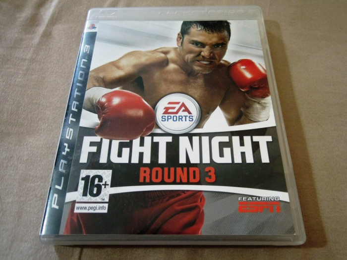 EA Sports Fight Night Round 3, PS3, original