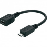 Adaptor Micro USB Tata la Mini USB 5Pin Mama