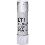 Siguranța fuzibila cilindrice CH10x38 gPV 20A/1000V DC eti