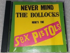 CD Sex Pistols &lrm;&ndash; Never Mind The Bollocks Here's The Sex Pistols (NM)