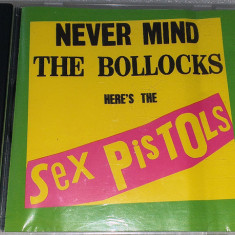 CD Sex Pistols ‎– Never Mind The Bollocks Here's The Sex Pistols (NM)