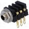 Conector jack, Jack 3,5mm x 18,6mm, 3 contacte, mama, SCHURTER - 4802.2300