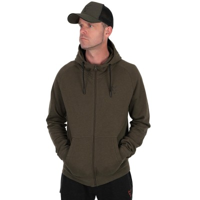 Hanorac Fox Collection LW Hoody Green &amp;amp; Black, Marime L foto