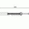 Conducta / cablu frana VW CADDY III Caroserie (2KA, 2KH, 2CA, 2CH) (2004 - 2016) BOSCH 1 987 481 711