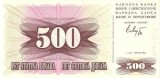 Bosnia si Hertegovina 500 Dinari 1992 - P-14 UNC !!! (necirculata)