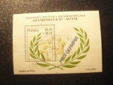 Bloc Polonia 1987 - Expozitia Filatelica Olimphilex &#039;87