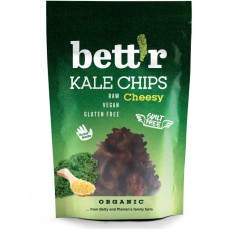 Chips din kale cu aroma de branza raw eco 30g Bettr